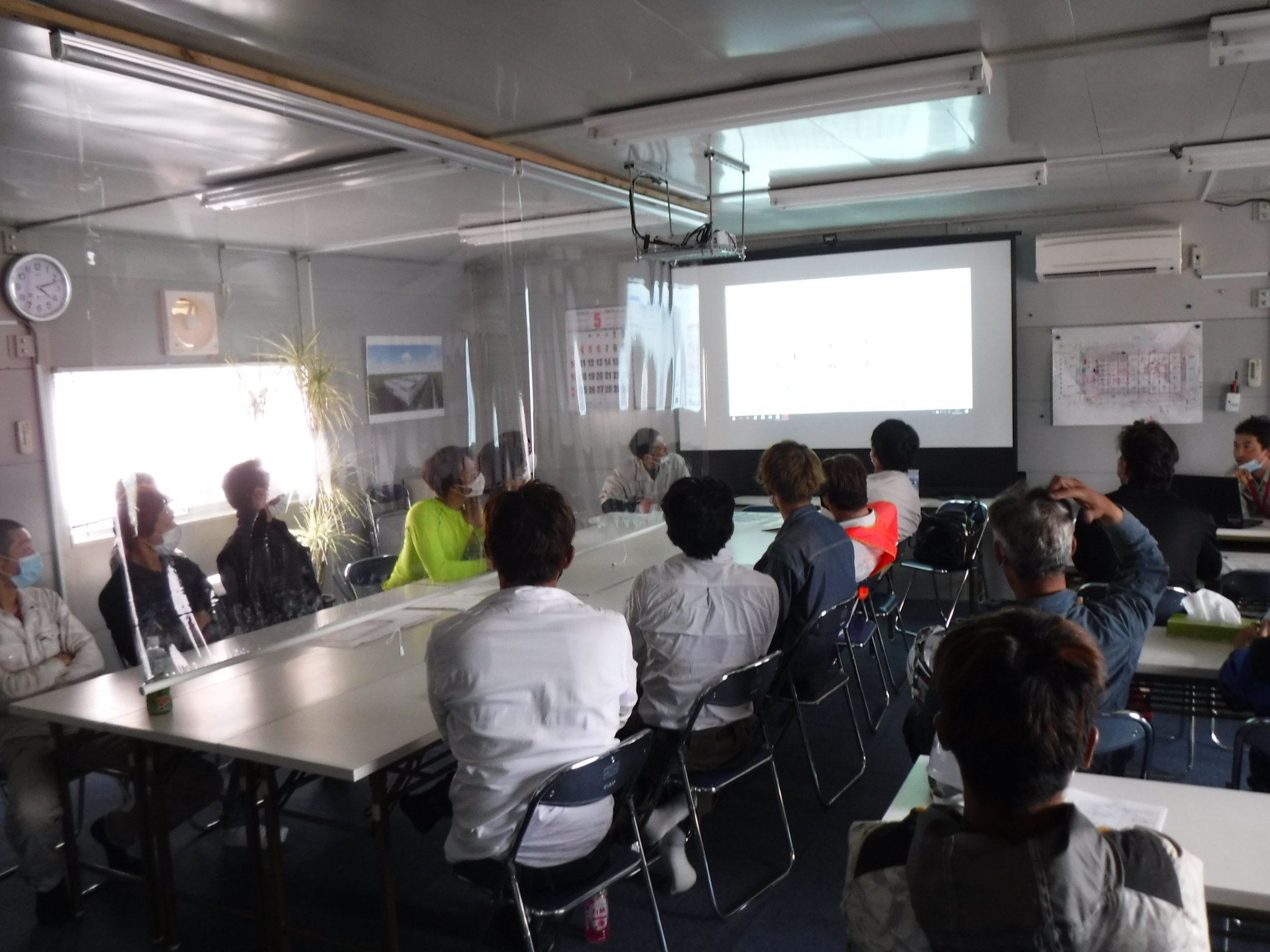 各作業前周知会